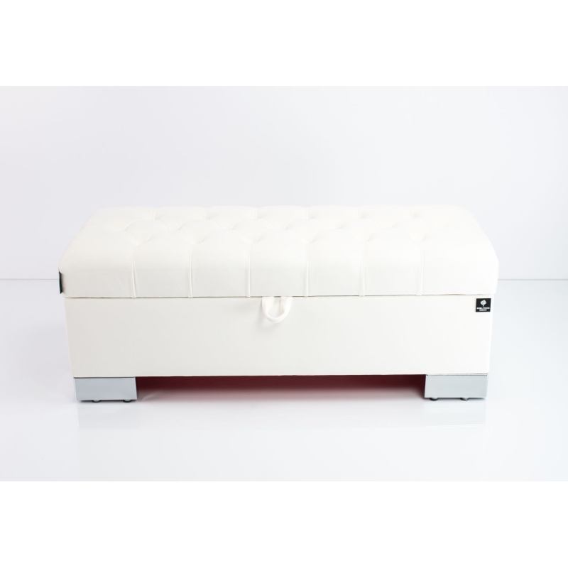 Tufted Storage Bench